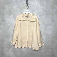 画像をギャラリービューアに読み込む, 90'S LITHUANIA製 *FLAX* / LINEN SHIRT JKT