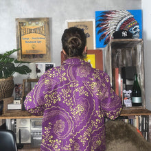 画像をギャラリービューアに読み込む, 90'S LITHUANIA製 *FLAX* / FLORAL PATTERN LINEN COVERALLS