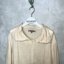 画像をギャラリービューアに読み込む, 90'S LITHUANIA製 *FLAX* / LINEN SHIRT JKT