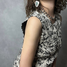 画像をギャラリービューアに読み込む, REVERSIBLE PLEATED BLOUSE