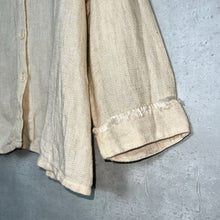 画像をギャラリービューアに読み込む, 90'S LITHUANIA製 *FLAX* / LINEN SHIRT JKT