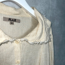 画像をギャラリービューアに読み込む, 90'S LITHUANIA製 *FLAX* / LINEN SHIRT JKT
