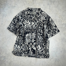 画像をギャラリービューアに読み込む, 90-00'S *BATIK BAY* / WASHABLE SILK SS SHIRT / XXL