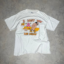 画像をギャラリービューアに読み込む, 90'S *BIG BEAR* / LAS VEGAS PRINTED TEE / L