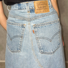 画像をギャラリービューアに読み込む, RE-ART / PATCHWORK DENIM SKIRT