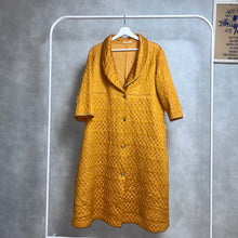 画像をギャラリービューアに読み込む, 60'S FRANCE / PUFFER GOWN (QUILTED GOWN)