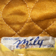 画像をギャラリービューアに読み込む, 60'S FRANCE / PUFFER GOWN (QUILTED GOWN)