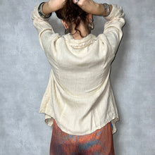 画像をギャラリービューアに読み込む, 90'S LITHUANIA製 *FLAX* / LINEN SHIRT JKT