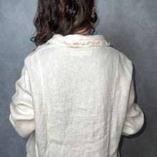 画像をギャラリービューアに読み込む, 90'S LITHUANIA製 *FLAX* / LINEN SHIRT JKT