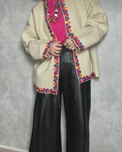 画像をギャラリービューアに読み込む, CHAMULA HAND EMBROIDERED WOOL JKT