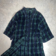 画像をギャラリービューアに読み込む, coming soon... / 70-80'S BLACK WATCH PILE GOWN (UNISEX)