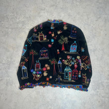 画像をギャラリービューアに読み込む, 90-00'S INDIA製 / EMBROIDERED COTTON TWILL JKT