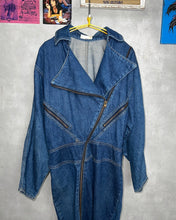 画像をギャラリービューアに読み込む, 80'S USA / RIDERS DENIM DRESS (DOUBLE ZIP)