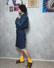 画像をギャラリービューアに読み込む, 80'S USA / RIDERS DENIM DRESS (DOUBLE ZIP)