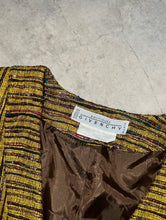 画像をギャラリービューアに読み込む, GIVENCHY METALLIC SILK WOVEN JKT / 80-90'S FRANCE