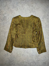 画像をギャラリービューアに読み込む, GIVENCHY METALLIC SILK WOVEN JKT / 80-90'S FRANCE