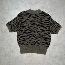 画像をギャラリービューアに読み込む, EURO / ZEBRA P/O SHORT SLEEVE KNIT