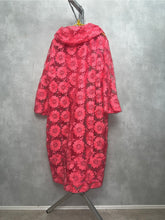 画像をギャラリービューアに読み込む, ORGANDY OVERCOAT WITH FLORAL EMBROIDERY / 60'S