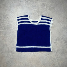 画像をギャラリービューアに読み込む, BLUE HAND WOVEN KNIT VEST