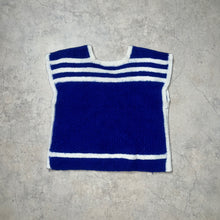 画像をギャラリービューアに読み込む, BLUE HAND WOVEN KNIT VEST