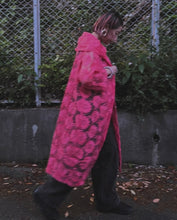 画像をギャラリービューアに読み込む, ORGANDY OVERCOAT WITH FLORAL EMBROIDERY / 60'S