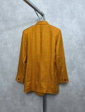 画像をギャラリービューアに読み込む, UNION MADE / LINEN DOUBLE BREASTED JACKET / 80'S U.S.A.製