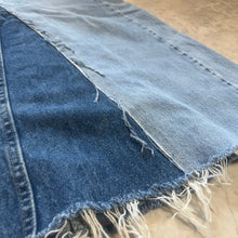 画像をギャラリービューアに読み込む, RE-ART / PATCHWORK DENIM SKIRT