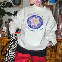 画像をギャラリービューアに読み込む, 90'S USA製 *FRUIT OF THE LOOM* / SUPER COTTON CREW SWEAT / L (UNISEX)