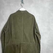 画像をギャラリービューアに読み込む, 50-60'S FRENCH MILITARY / HERRINGBONE ALL IN ONE