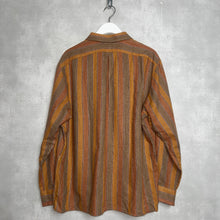 画像をギャラリービューアに読み込む, FRANCE製 / STRIPE PATTERN SHIRT / XL