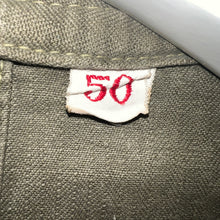 画像をギャラリービューアに読み込む, 50-60'S FRENCH MILITARY / HERRINGBONE ALL IN ONE