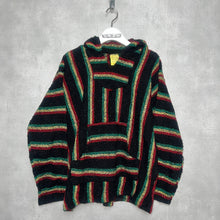 画像をギャラリービューアに読み込む, 90'S MEXICO製 / RASTA COLOR BAJA HOODIE (UNISEX)