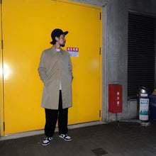 画像をギャラリービューアに読み込む, BAL COLLAR NYLON COAT