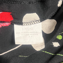画像をギャラリービューアに読み込む, 80-90'S UK製 / FLORAL PATTERN WRAP SKIRT