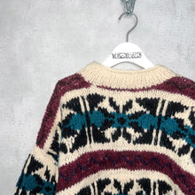 画像をギャラリービューアに読み込む, 90'S ECUADOR製 / WOOL HAND KNIT (UNISEX)