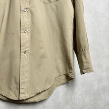 画像をギャラリービューアに読み込む, 70'S *POOL of SHERMAN* / WESTERN SHIRT / 15-33 (UNISEX)