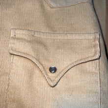 画像をギャラリービューアに読み込む, 70'S USA製 *Lee* / CORDUROY WEATERN SHIRT / 17-35