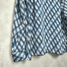 画像をギャラリービューアに読み込む, MOSAIC PATTERN SILK SHIRT (UNISEX)