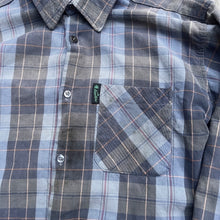 画像をギャラリービューアに読み込む, 60-70'S FRANCE製 / COTTON FLANNEL CHECK PATTERN SHIRT
