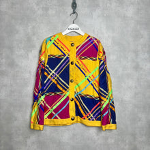 画像をギャラリービューアに読み込む, 80'S USA製 / PATCHWORK COLLARLESS JKT