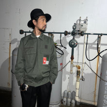 画像をギャラリービューアに読み込む, 90'S FRENCH MILITARY / ZIP-UP COVERALLS / 104 L