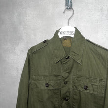 画像をギャラリービューアに読み込む, 50'S オランダ軍 / HBT UTILITY SHIRT JACKET (UNISEX)