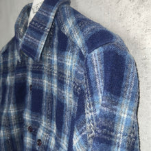 画像をギャラリービューアに読み込む, 60-70'S FRANCE製 / FLANNEL CHECK SHIRT (UNISEX)