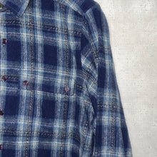 画像をギャラリービューアに読み込む, 60-70'S FRANCE製 / FLANNEL CHECK SHIRT (UNISEX)