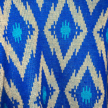 画像をギャラリービューアに読み込む, 80's USA製 / ETHNIC PATTERN P/O KNIT