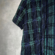 画像をギャラリービューアに読み込む, coming soon... / 70-80'S BLACK WATCH PILE GOWN (UNISEX)
