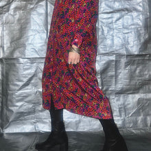 画像をギャラリービューアに読み込む, 80'S MULTI PATTERN L/S SHIRT DRESS