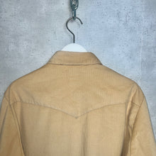 画像をギャラリービューアに読み込む, 70'S USA製 *Lee* / CORDUROY WEATERN SHIRT / 17-35