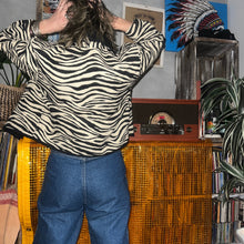 画像をギャラリービューアに読み込む, 80-90'S INDIA製 / ZEBRA WOVEN RAG JKT