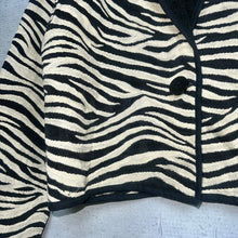 画像をギャラリービューアに読み込む, 80-90'S INDIA製 / ZEBRA WOVEN RAG JKT